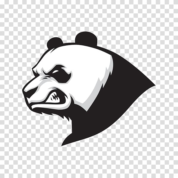Giant panda Decal Fluffy Gangsters Bear Sticker, panda transparent background PNG clipart