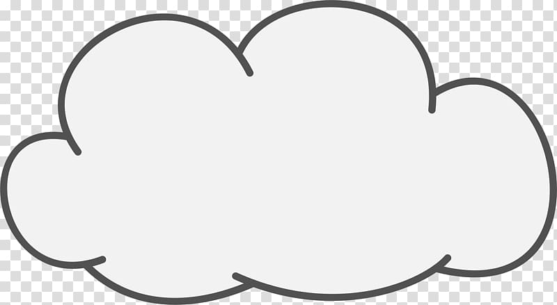 Cloud computing Drawing , cartoon cloud, white cloud transparent background PNG clipart