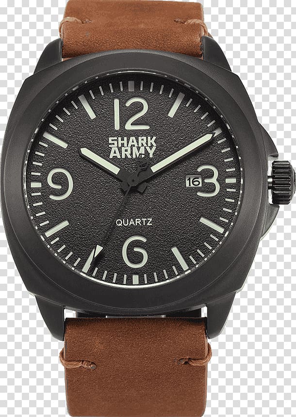 SHARK Sport Watch Quartz clock Bracelet, watch transparent background PNG clipart
