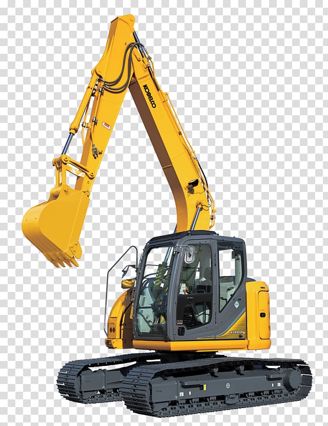 Heavy Machinery Excavator Kobelco Construction Machinery America Backhoe, carrying tools transparent background PNG clipart