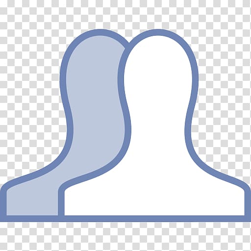 Facebook Friend Request icon, Friends on Social Media transparent background PNG clipart