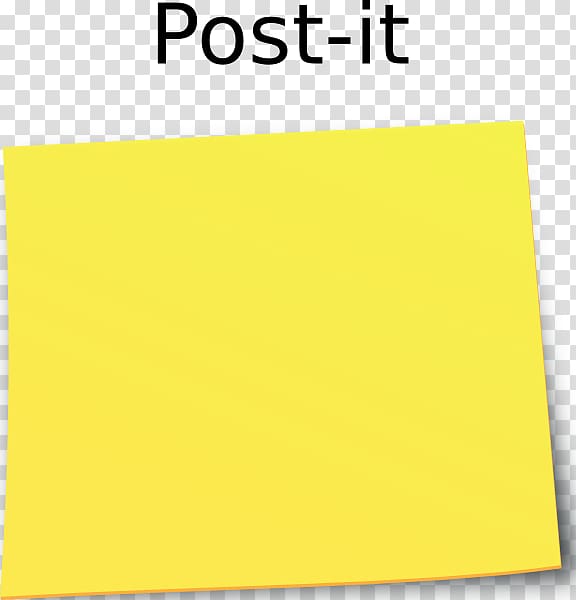 Post-it note Paper , Post It Note transparent background PNG clipart