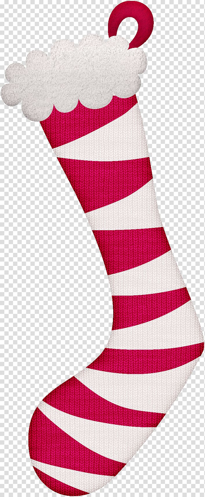 Christmas ings Sock, Pink Christmas ings transparent background PNG clipart