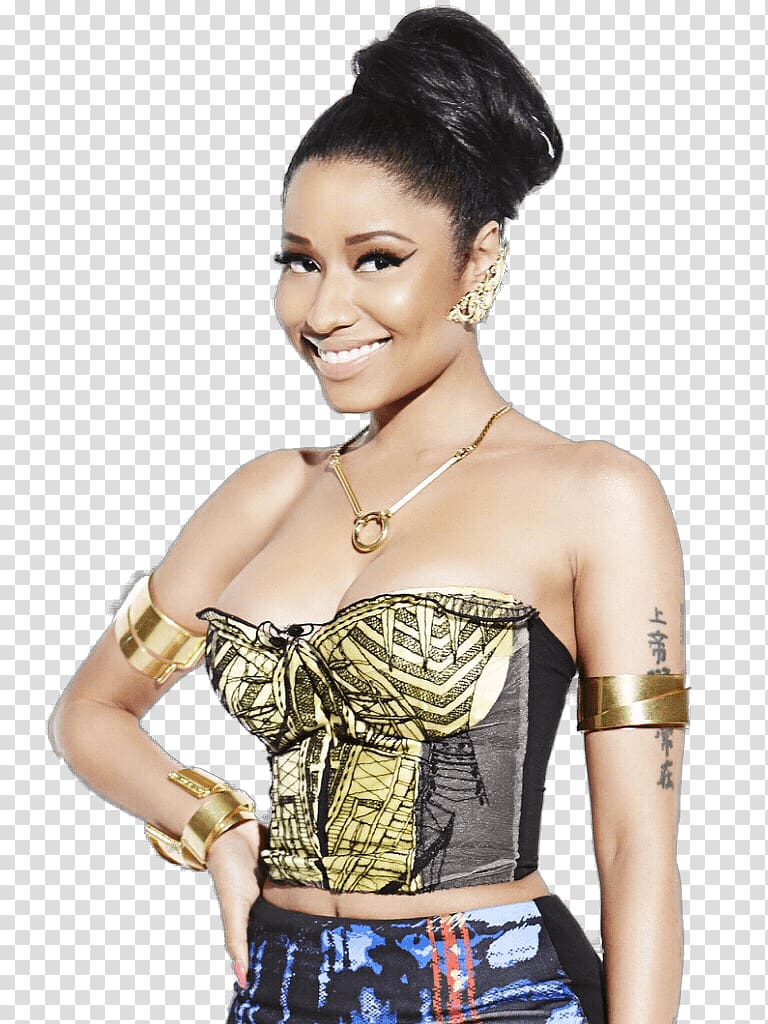Nicki Minaj, Smiling Nicki Minaj transparent background PNG clipart