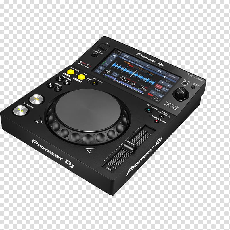 Pioneer DJ Disc jockey DJ controller CDJ Audio, others transparent background PNG clipart