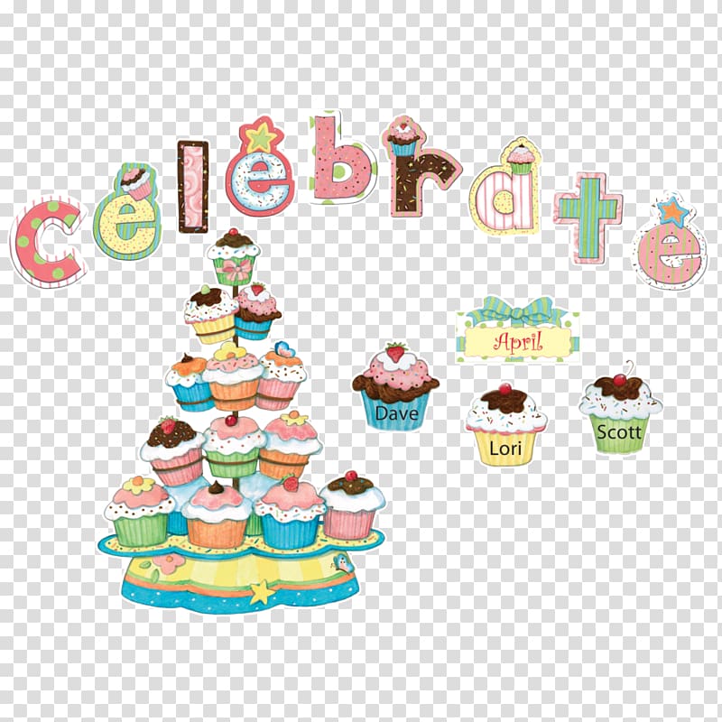 Birthday Cupcakes Happy Birthday Classroom, Birthday transparent background PNG clipart