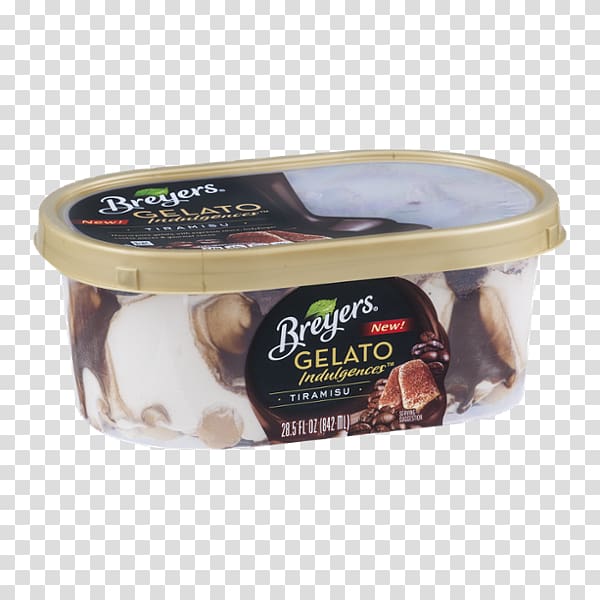 Gelato Tiramisu Breyers Dairy Products Dessert, Graeter\'s Ice Cream transparent background PNG clipart