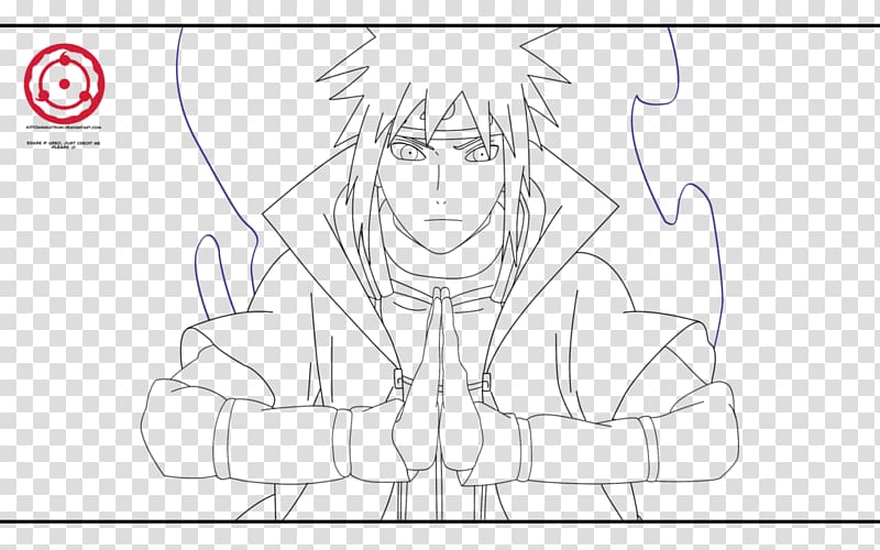 Coloring book Naruto Uzumaki Tsunade Drawing Minato Namikaze, naruto,  angle, white png