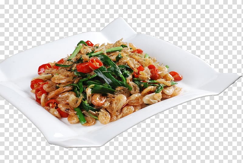 Thai cuisine Chinese cuisine Seafood Shrimp, Homemade shrimp fry transparent background PNG clipart