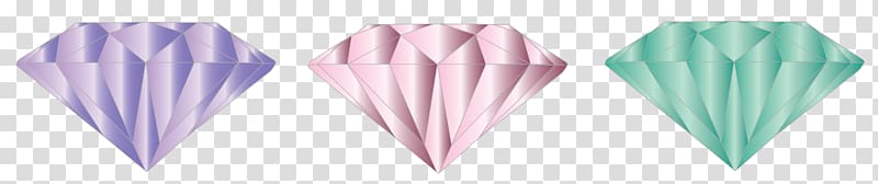 purple, pink, and green gemstones illustration, Diamond Gemstone Brilliant, Diamonds Set transparent background PNG clipart