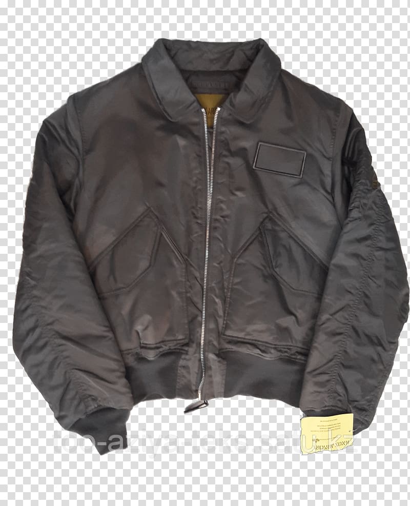 Leather jacket, Alpha Industries transparent background PNG clipart