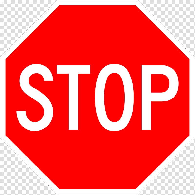 stop road signage, Stop Traffic Sign transparent background PNG clipart