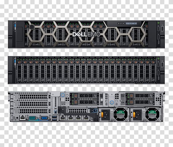 Dell PowerEdge Intel Computer hardware Computer Servers, intel transparent background PNG clipart