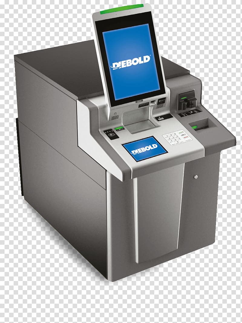 Diebold Nixdorf Interactive Kiosks Cash Recycling Bank Automated teller machine, bank transparent background PNG clipart