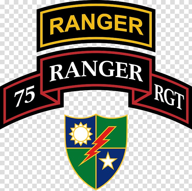 75th Ranger Regiment Ranger School United States Army Rangers 1st Ranger Battalion, US Army transparent background PNG clipart