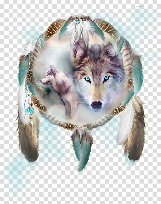 Dreamcatcher Pillow Case, Cool Dreamcatcher Wolf Rectangle Pillowcase 20*30 Inches inch One Side Best Cool Wolf Dream Catcher Eco Friendly Cloth with Neoprene Rubber Luxlady Mouse Pad Desktoppad Laptop Mousepads Comfortable Computer Dog Canidae Child, lock it medium 52 transparent background PNG clipart