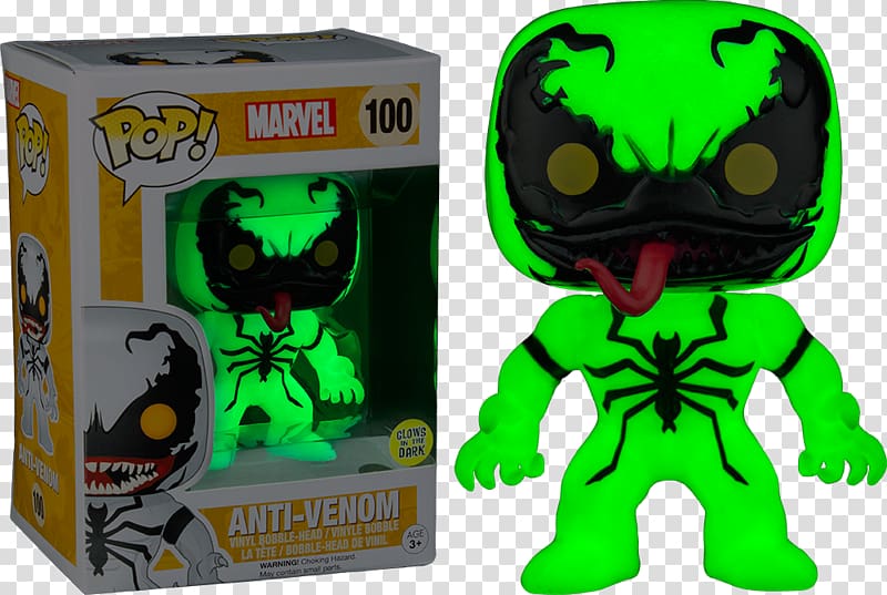 Anti-Venom Eddie Brock Spider-Man Funko, fat man transparent background PNG clipart