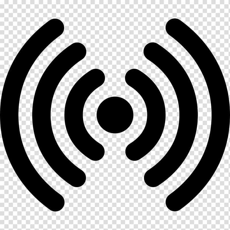 signal logo, Radio-frequency identification Signal Computer Icons Sensor Vehicle tracking system, radio transparent background PNG clipart