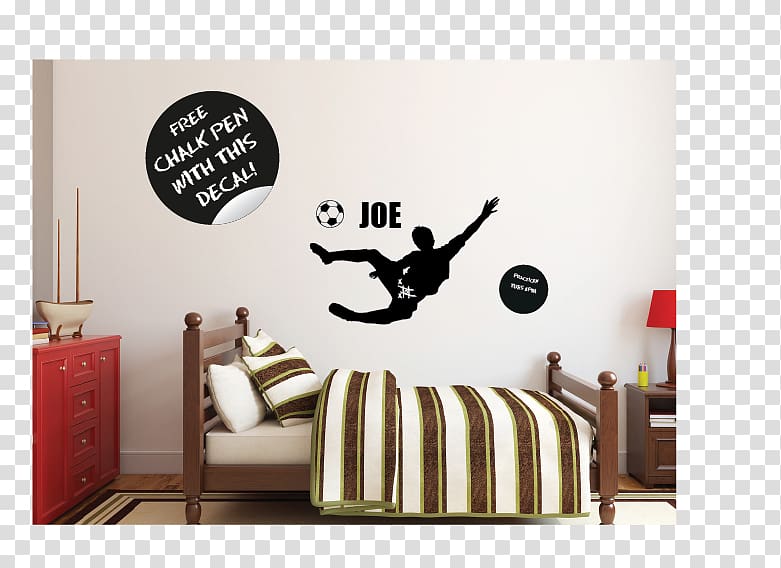 Wall decal Sticker Polyvinyl chloride, wall crack soccer transparent background PNG clipart
