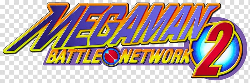 Mega Man Battle Network 2 Game Boy Advance Logo Brand Font, transparent background PNG clipart