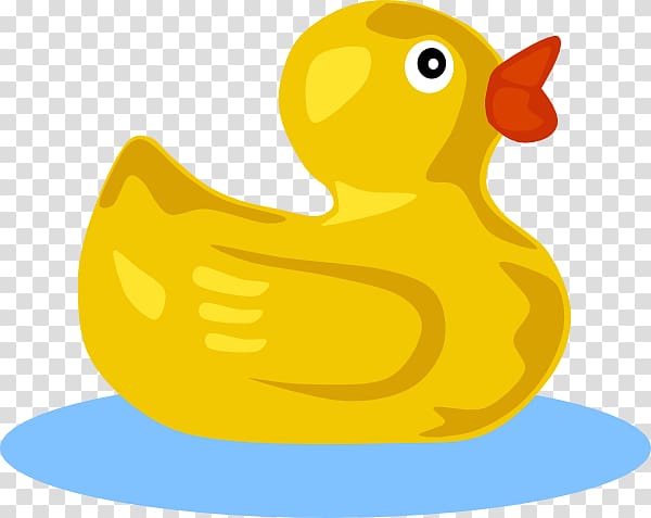 Rubber duck , Baby Duckling transparent background PNG clipart