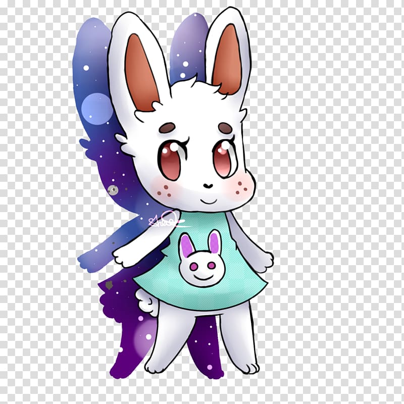 Animal Crossing: New Leaf Video game Nintendo Rabbit Fan art, cold-blooded animals transparent background PNG clipart