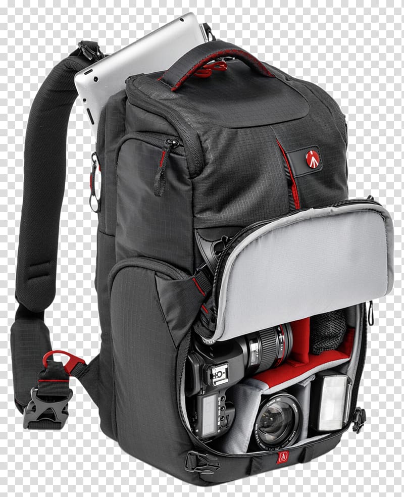 MANFROTTO Backpack Pro Light 3N1-35 Camera MANFROTTO Backpack Pro Light 3N1-26, backpack transparent background PNG clipart