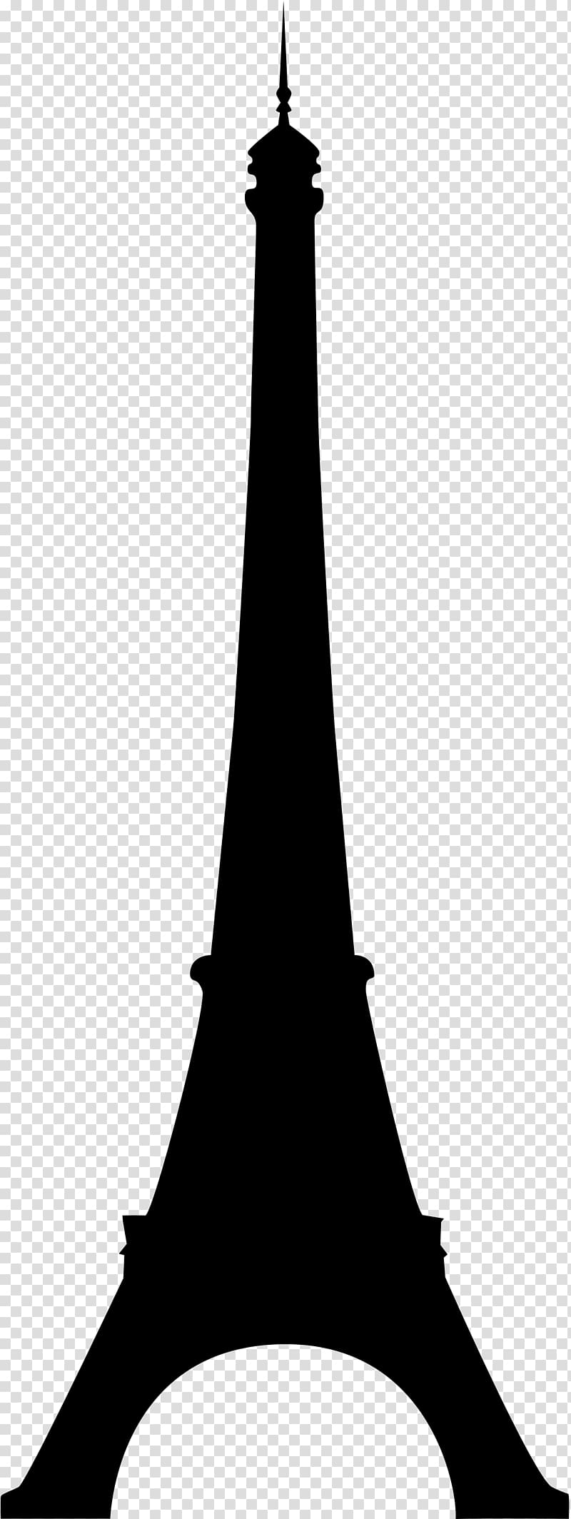 Eiffel Tower Silhouette Drawing, eiffel tower transparent background PNG clipart