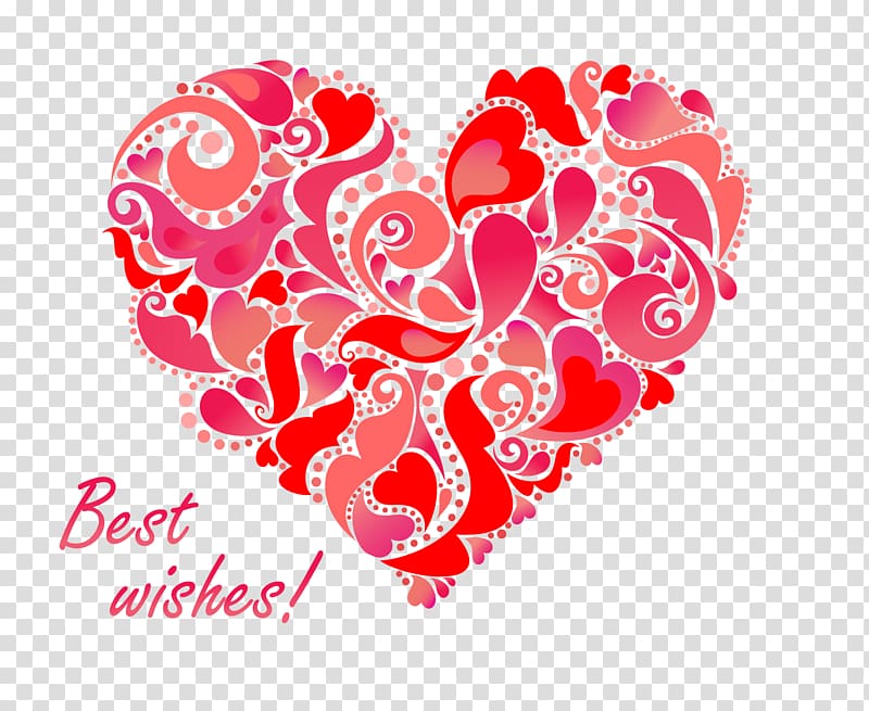 Red Heart Valentines Day , exquisite heart-shaped Valentine\'s Day design transparent background PNG clipart
