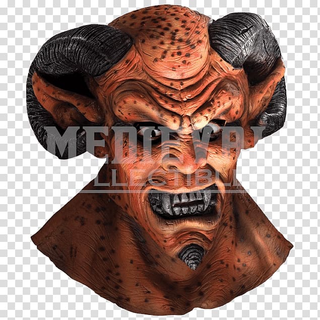 Mask Lipstick-Face Demon Devil Satan, mask transparent background PNG clipart