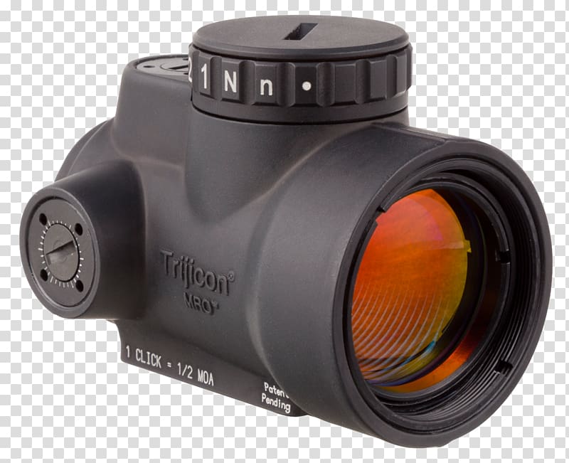 Red dot sight Reflector sight Trijicon Telescopic sight, others transparent background PNG clipart
