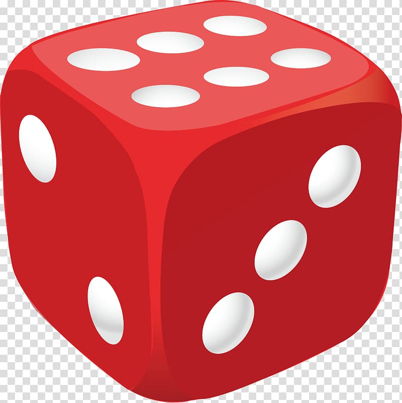 Yamb Dice Android , Creative red dice transparent background PNG clipart