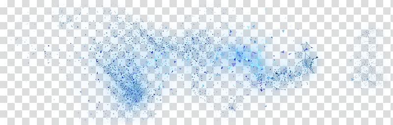 Geology Line Font Sky plc Work of art, blue particles transparent background PNG clipart