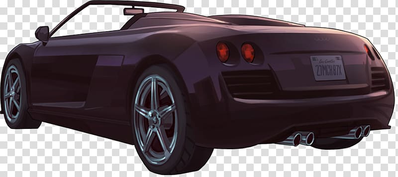 Audi R8 Grand Theft Auto V Car Grand Theft Auto: Vice City Rockstar Games, car transparent background PNG clipart