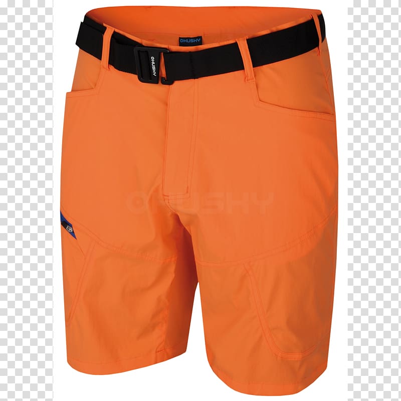 Orange Shorts Trunks Pants T-shirt, orange transparent background PNG clipart