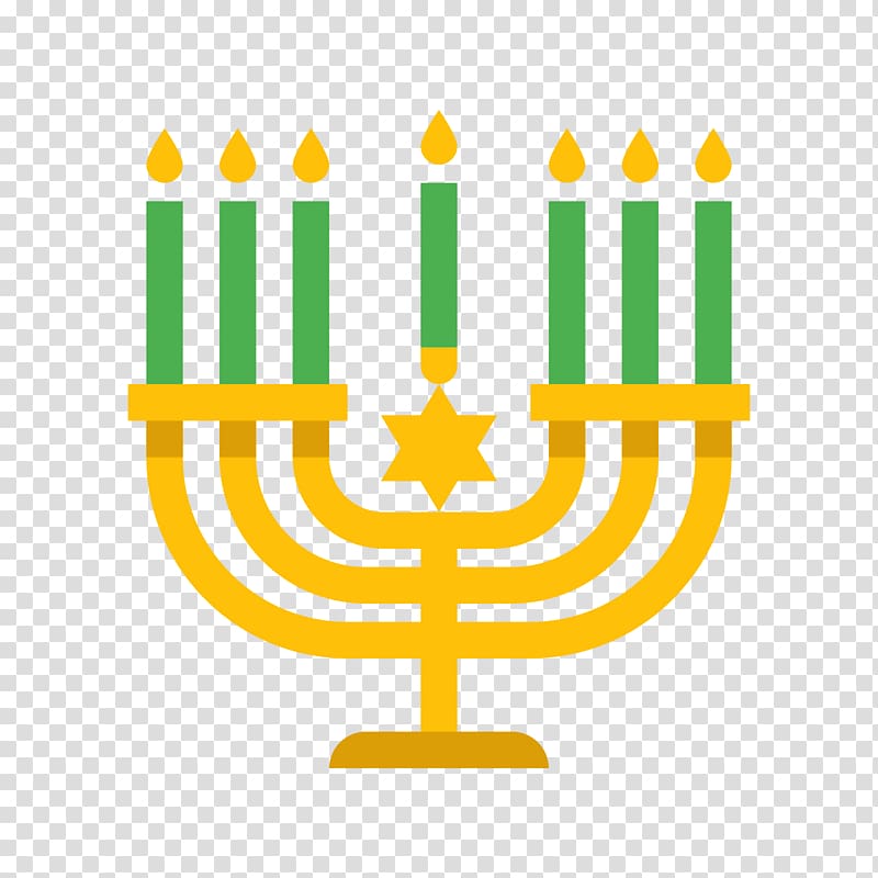 Computer Icons Hanukkah Menorah , Candle transparent background PNG clipart