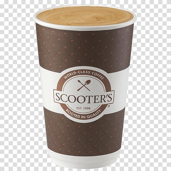 Scooter\'s Coffee Latte Cafe Cappuccino, iced Americano transparent background PNG clipart