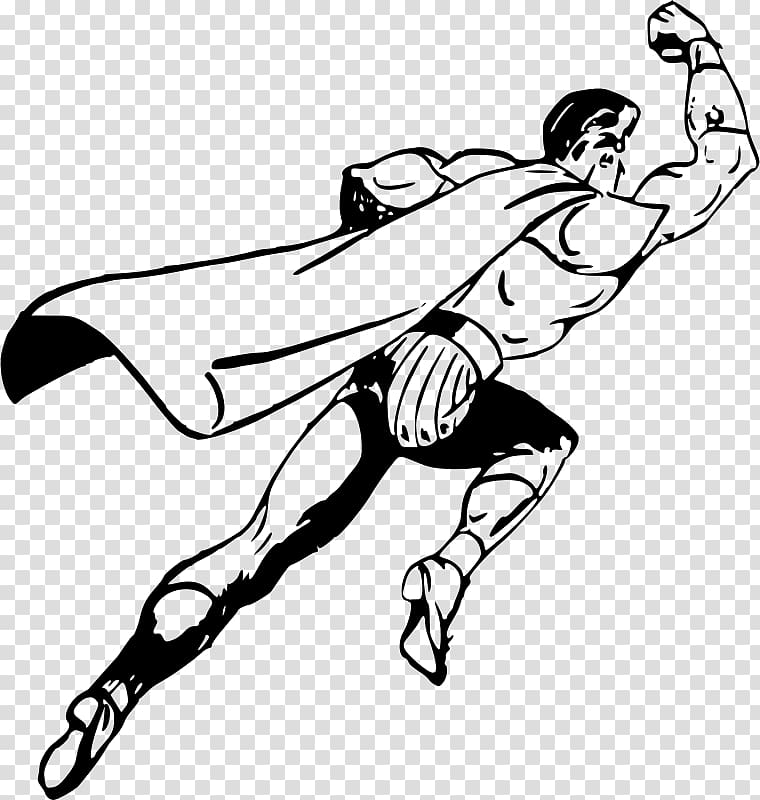 Superhero Cartoon Drawing , hero illustration transparent background PNG clipart