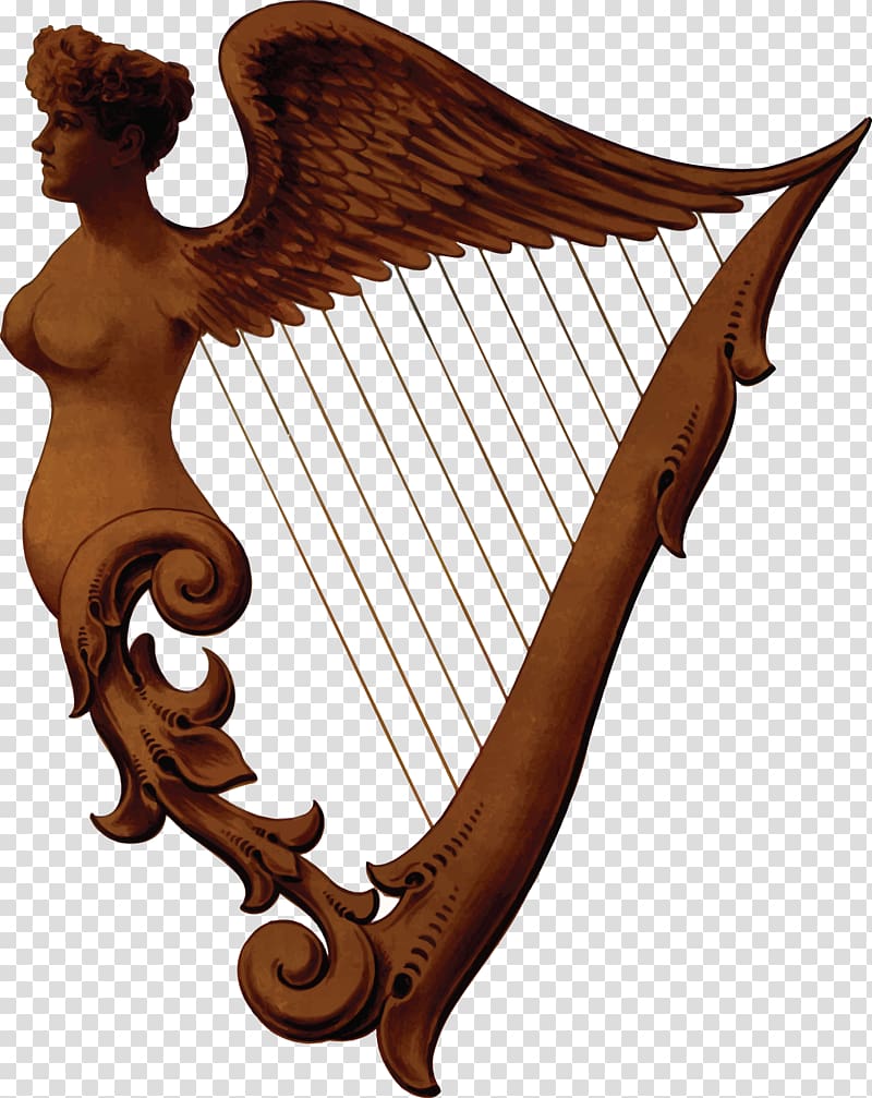 Celtic harp Musical Instruments String Instruments , harp transparent background PNG clipart