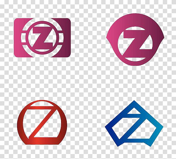 Logo Drawing Illustration, Z alphabet corporate logo transparent background PNG clipart