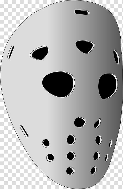 Jason Voorhees Goaltender mask Ice hockey , Hockey Mask transparent background PNG clipart
