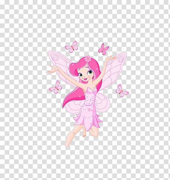 Fairy Cartoon , Flower Fairy transparent background PNG clipart
