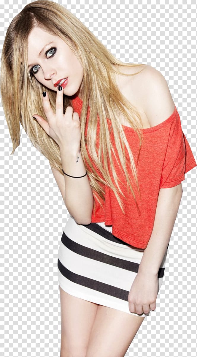 Avril Lavigne The Black Star Tour Singer Music, avril lavigne transparent background PNG clipart