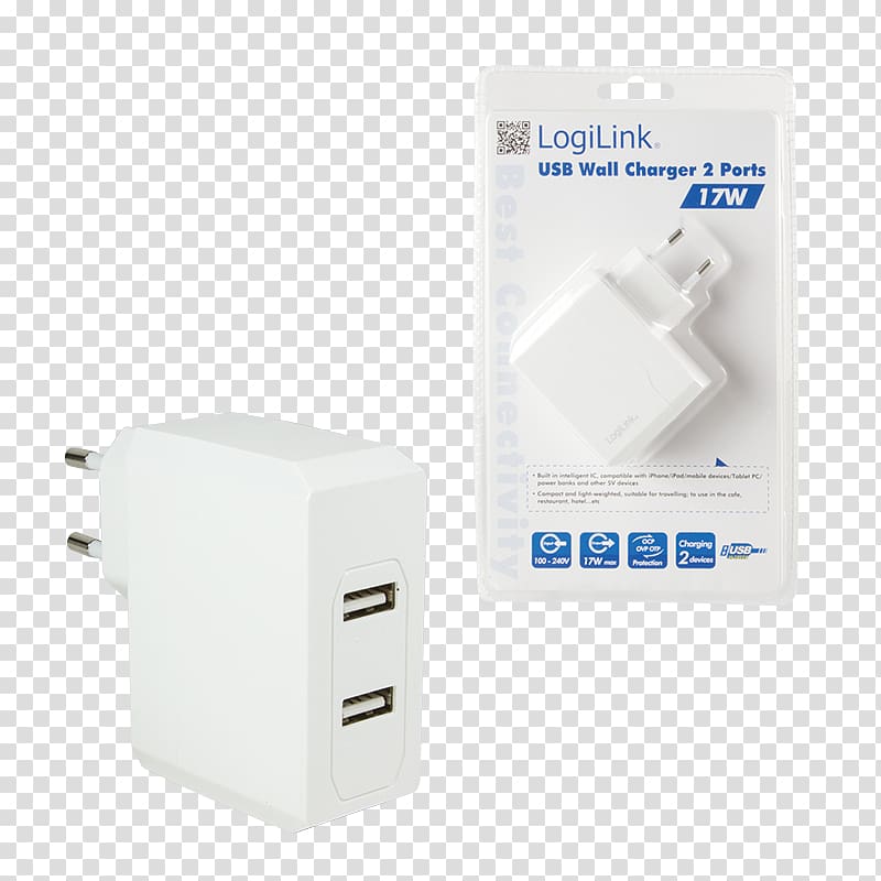 Adapter Battery charger Micro-USB AC power plugs and sockets, USB transparent background PNG clipart