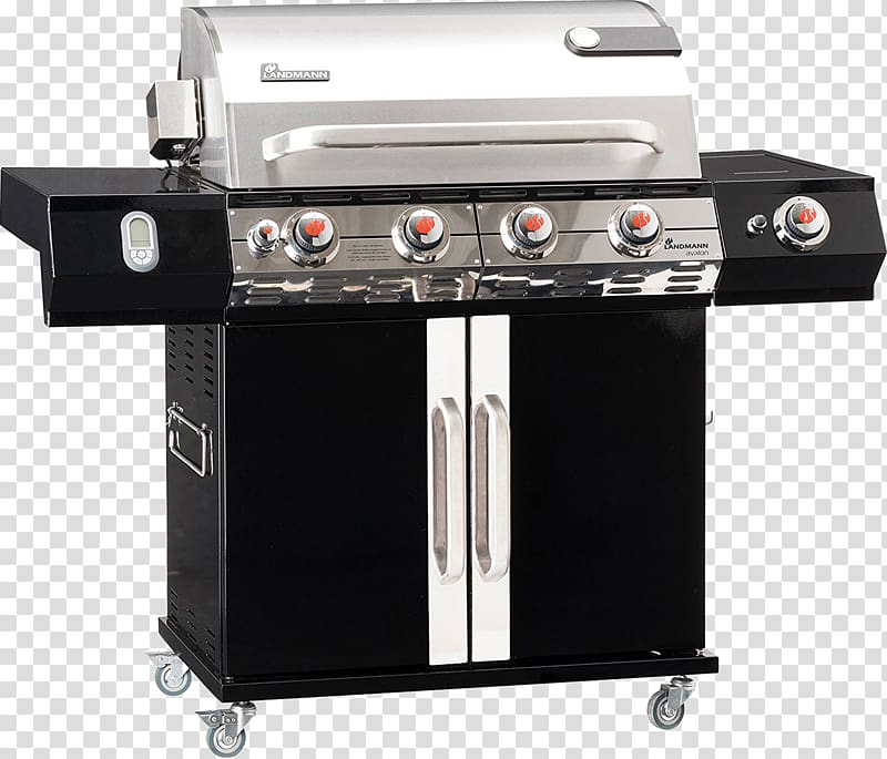 Barbecue Balkon Gasgrill 12900 S.231 Landmann Triton 2 12901, Barbeque grill, gas, 1056 sq. cm, silver Landmann Triton 3 12930, Barbeque grill, gas, 2925 sq. cm, silver, barbecue transparent background PNG clipart