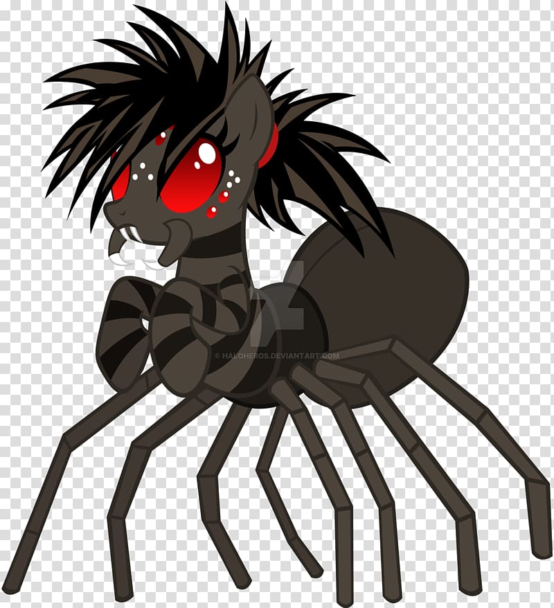 My Little Pony: Equestria Girls Horse Spider, spider transparent background PNG clipart