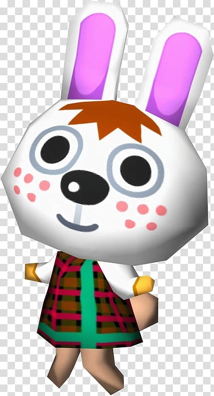 Animal Crossing: New Leaf Animal Crossing: Wild World Animal Crossing: City Folk Rabbit For Gabi, rabbit transparent background PNG clipart