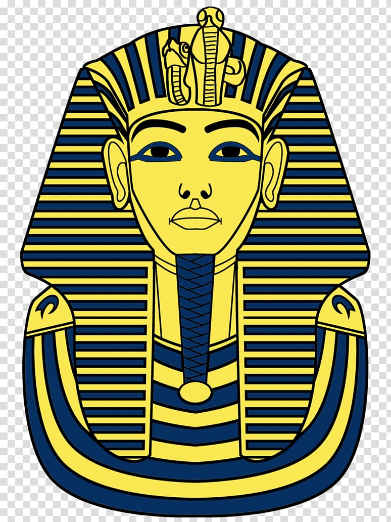 Tutankhamun\'s mask Ancient Egypt Death mask Drawing, mask transparent background PNG clipart
