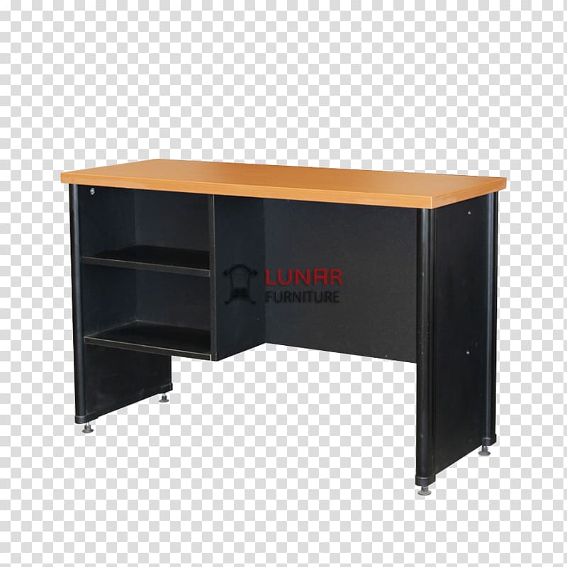 Pedestal desk Table Office Furniture, office desk transparent background PNG clipart