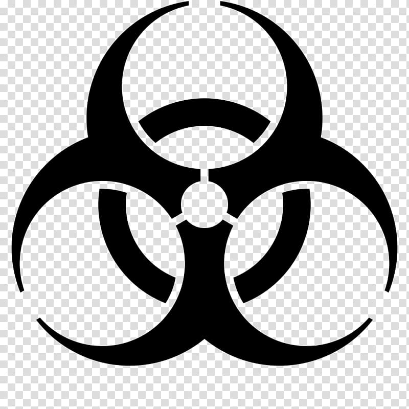 Biohazard transparent background PNG clipart